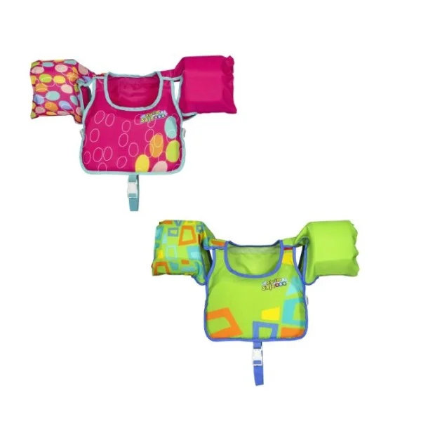 Bestway Swim Safe ABC AquaStar Fabric Kids Swim Pal, Age 3-6, Assorted 1 Piece - 32174